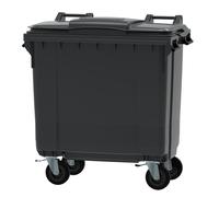 Conteneur à déchet 4 roues 660L - CITEC - 157463 Gris G