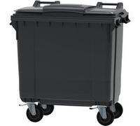 Conteneur à déchet 4 roues 660L - CITEC - 157463 Gris G