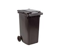 Conteneur à déchets 240 litres tri sélectif 2 roues - gris