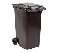 Conteneur à déchets 240 litres tri sélectif 2 roues - graphite