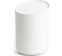 Conteneur à déchets cosmétiques Famanu Tove - Design élégant de Berlin, capacité de 2 litres, avec seau intérieur et fonction antidérapante, blanc