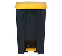 Conteneur à Déchets Multi-Couleurs, Jaune 50 Litres