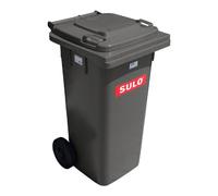 Conteneur à ordures SULO MGB 120 L, Gris/couvercle EURO.2 Gris (22068+22387)