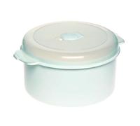 Conteneur Alimentaire - Plast Team - 3108 - Rond - 2L - Blanc - Micro-ondes