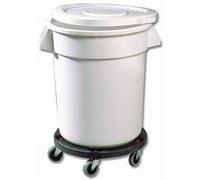 Conteneur bruit rond 75,7 L professionnel en polypropylène à ingredients Ø 495 mm G
