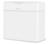 Conteneur de compost simplehuman, avec bac amovible et couvercle, 4 litres, blanc