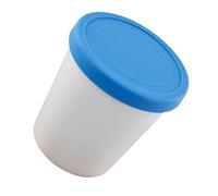 Conteneur de conservation en verre | Bac à glace fait maison pour le | Bols de crème glacée réutilisables pour desserts glacés faits maison, pièce de 0,9 quart