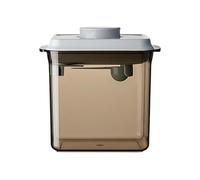 Conteneur de formule, distributeur hermétique sans BPA de 1700 ml, solution d'alimentation pratique avec un bouton avec pour la maternelle, voyage en voiture, maison, cuisine, garde-manger