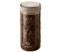 Conteneur de grains de café - boîte à vitre en verre scellé sous vide, pot de préservation alimentaire étanche, organisateur transparent, comptoir de brassage avec couvercle de |