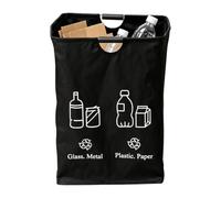 Conteneur de recyclage des - Sac recyclable de 21,6 gallons, collecteur de de papier, collecteur de bouteilles pliable portable, boîte de tri | Système de séparation des d'élim