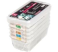 Conteneur de stockage avec couvercle Bourgeat GN 1/3 x 5 Multicolore G