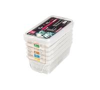 Conteneur de stockage avec couvercle Bourgeat GN 1/3 x 5 Multicolore G