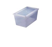 Conteneur de stockage avec couvercle professionnel GN 1/2 x 4