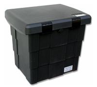 Conteneur de stockage avec serrure, 108 litres