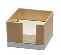 Conteneur de stockage de bureau multifonctionnel, porte-notes collantes, distributeur pratique de bloc-notes pour cartes de Notes, conteneur de stockage de bureau