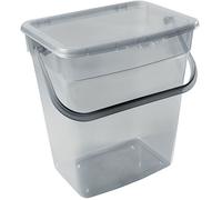 Conteneur de stockage - Plast Team - 5058 - 6L - Gris transparent - Plastique