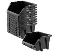 Conteneur de stockage, plastique durable, dimensions 272 x 238 mm, idéal pour les petits articles d'atelier, plage de température de -20 à 100 °C, conception légère