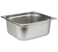 Conteneur en acier inoxydable GN 2/3 avec couvercle, capacité de 12,5 litres