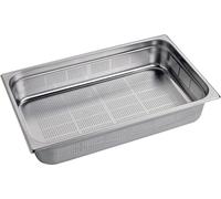 Conteneur Gastro M en acier inoxydable GN 100 mm GN1/1 perforé