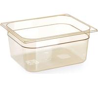 Conteneur Gastronorm 1/2, résistant aux hautes températures, HENDI, GN 1/2, 9 L, transparent, 325 x 265 x (H) 150 mm