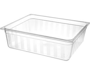 Conteneur Gastronorm 2/1, HENDI, GN 2/1, 58 L, Transparent, 650 x 530 x (H) 200 mm