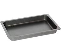 Conteneur GN 1/1, dimensions 53x32,5 cm, hauteur 5,5 cm, revêtement antiadhésif Lotan, compatible avec les plaques à induction