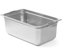 Conteneur GN avec poignées pliables, HENDI, GN 1/1, 14 L, 530 x 325 x (H) 100 mm