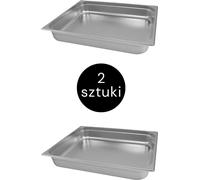Conteneur GN Mega-M 2/1 650x530x100 (lot de 2 pièces) N