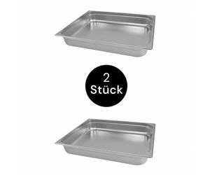 Conteneur GN Mega-M 2/1 650x530x100 (lot de 2 pièces) N