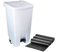 Conteneur sélectif 120 litres + sacs à ordures à 10 unités de 10 unités