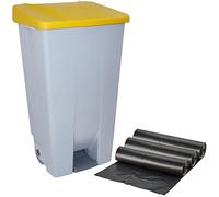 Conteneur sélectif 120 litres + sacs à ordures à 10 unités de 10 unités