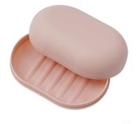 Conteneur Shampoing Solide pour fibre Conteneur Shampoing Solide(Pink) | Matériau PP , design compact, pour idéal , fermeture sécurisée, léger à transporter