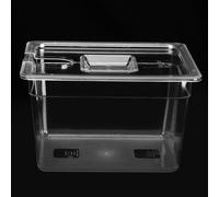 Conteneur sous vide de 11 litres, pliable, avec charnière et couvercle