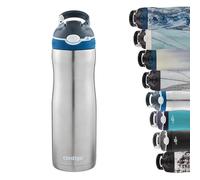 Contigo Ashland AUTOSPOUT gourde, paille rabattable, 720 ml | Paille rabattable par bouton-poussoir, 100% étanche une fois fermée