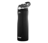 Contigo Ashland Chill Autospout Gourde Isotherme en Inox avec Paille Rabattable| Bouteille d'Eau | Froide jusqu'à 24 h | Gourde sport | Grande Antifuite | 590 ml | Matte Black