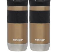 Contigo Byron 2.0 Mug isotherme, en inox avec fermeture Snapseal, mug à café à emporter, 100% étanche, couvercle compatible lave-vaisselle, sans BPA, conserve au chaud jusqu’à 7 heures, 470 ml