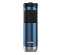 Contigo Byron 2.0 Tasse de voyage en acier inoxydable avec couvercle SNAPSEAL™ et poignée, 700 ml, myrtille
