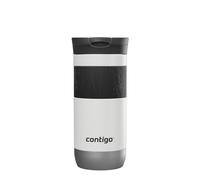 Contigo Byron Snapseal Mug isotherme | Gourde isotherme en acier inoxydable | Thermos café à emporter |10pk0% Étanche | Garde chaud 7 h | Couvercle lavable au lave-vaisselle | 470 ml | Salt