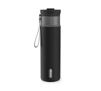 Contigo DualSip 720 ML Gourde Isotherme INOX, Étanche | Système DualSip, isolation THERMALOCK jusqu'à 29 h au froid, paille intégrée, facile à nettoyer, base antidérapante