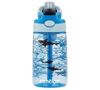 Contigo Easy Clean Autospout gourde enfants à paille, robuste, sans BPA, anti-fuites, nettoyage aisé, idéale pour la crèche, l'école maternelle, l'école, le sport, 420 ml