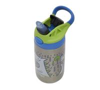 Contigo Easy Clean Bouteille thermos pour enfants avec paille, bouteille d’eau en acier inoxydable sans BPA, 100 % étanche, nettoyage facile, idéale pour crèches, maternelles, écoles et sport, 380 ml