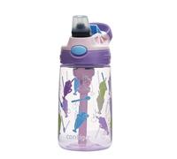 Contigo Gourde pour enfant facile à nettoyer avec paille - Bouteille d'eau robuste sans BPA - 100 % étanche - Facile à nettoyer - Idéale pour la garderie, la maternelle, l'école et le sport - 420 ml