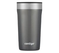 Contigo Streeterville - Tasse de voyage en acier inoxydable avec couvercle anti-éclaboussures, gobelet isotherme pour café et thé avec base antidérapante pour éviter de glisser, saké, 473 ml