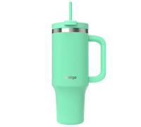 Contigo Streeterville Tumbler, poignée et paille, 29 h froid, 1200 ml | Isolation THERMALOCK, jusqu’à 29 h froid, paille et poignée, étanche fermé sans paille