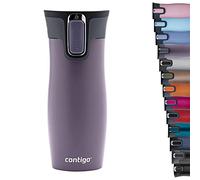 Contigo Mug isotherme West Loop Autoseal Inox sans BPA 470 ml Prune foncé 5 h de chaleur