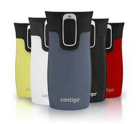 Contigo West Loop Mini AUTOSEAL Mug Isotherme Inox, Chaud 4 h, 300 ml | Ouverture et fermeture par bouton-poussoir, technologie AUTOSEAL, 100 % étanche, conserve les boissons chaudes 4 h