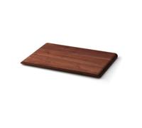 Planche à découper 36 x 24 cm, marron, noyer bois, Continenta
