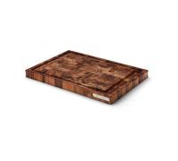 Continenta Planche à rigole bois de bout Acacia 42,5 x 29 x 3,2 cm, Marron