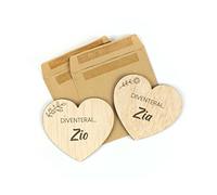 CONTRAXT Annuncio Gravidanza Originale Zia e Zio. Regali gravidanza sorpresa Annunciare la nascita di un bambino Kit idea regalo originale per il nuovo zio e zia gravidanza (Zii)