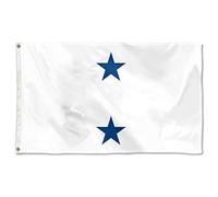 Contre-Amiral De L'Us Navy, Étoile Blanche, Non Navigant Bannière Solide Drapeaux Avec Œillets Flag Pour Extérieur Maison Intérieur 90X150Cm